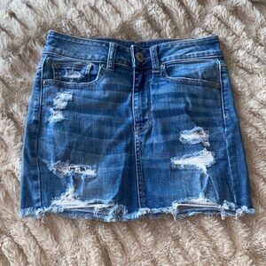 American Eagle AE Denim Mini Skirt